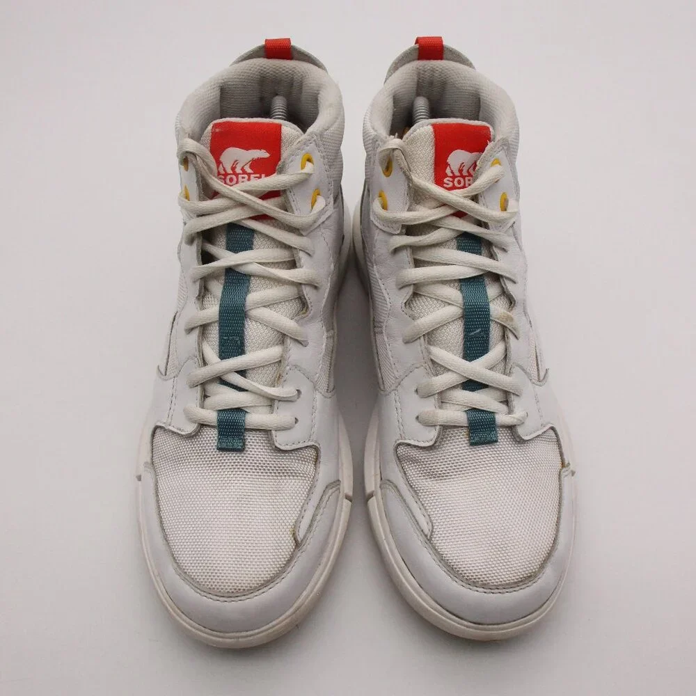 Sorel Explorer II Women's 9.5 Waterproof White Sneakers Mid Sneakers NL4884-100_2